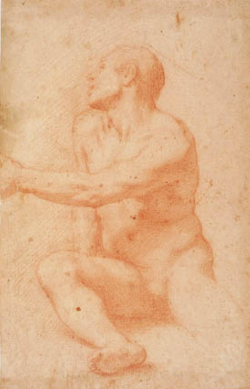 Nu assis - Domenico Cresti