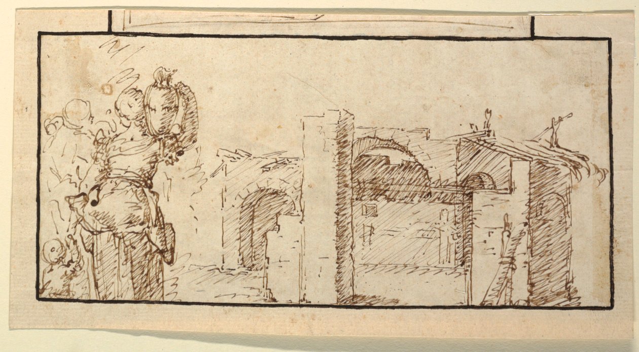 Femme avec de l