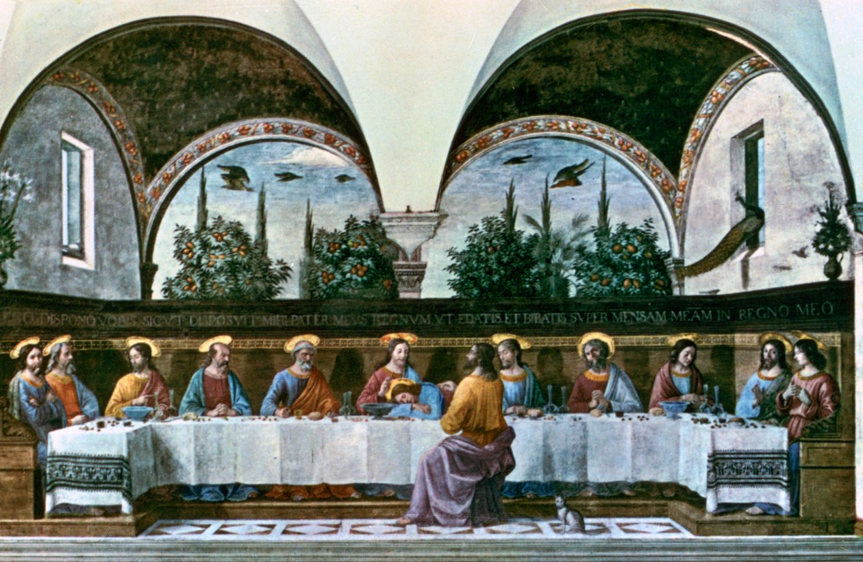 La Cène - Domenico Ghirlandaio
