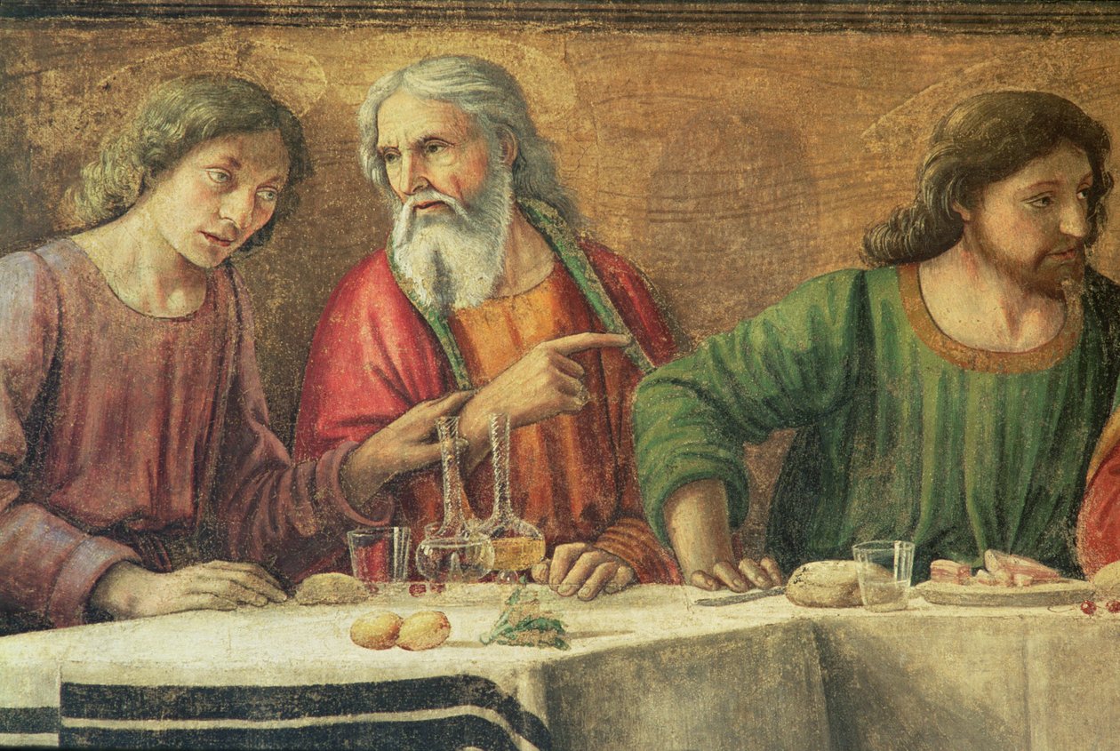 La Cène, 1480 - Domenico Ghirlandaio