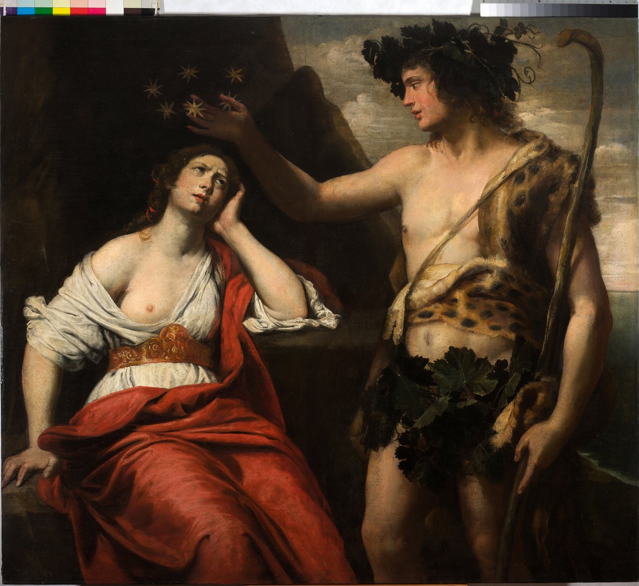 Bacchus et Ariane - Domenico Il Sarzana Fiasella