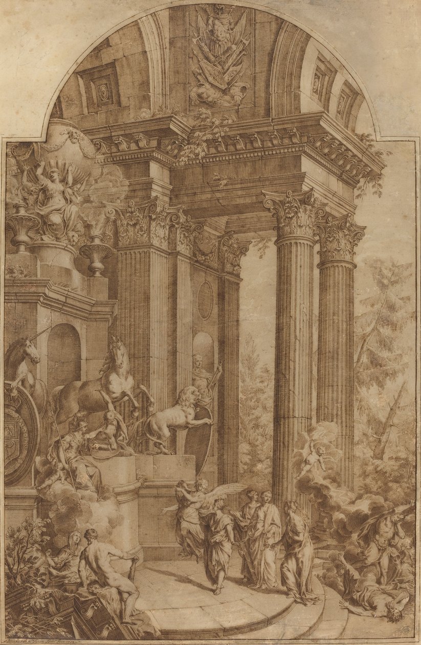 Monument au Roi George I - Domenico Maria Fratta