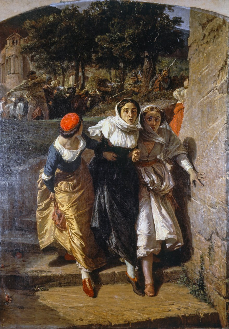 Vêpres siciliennes - Domenico Morelli