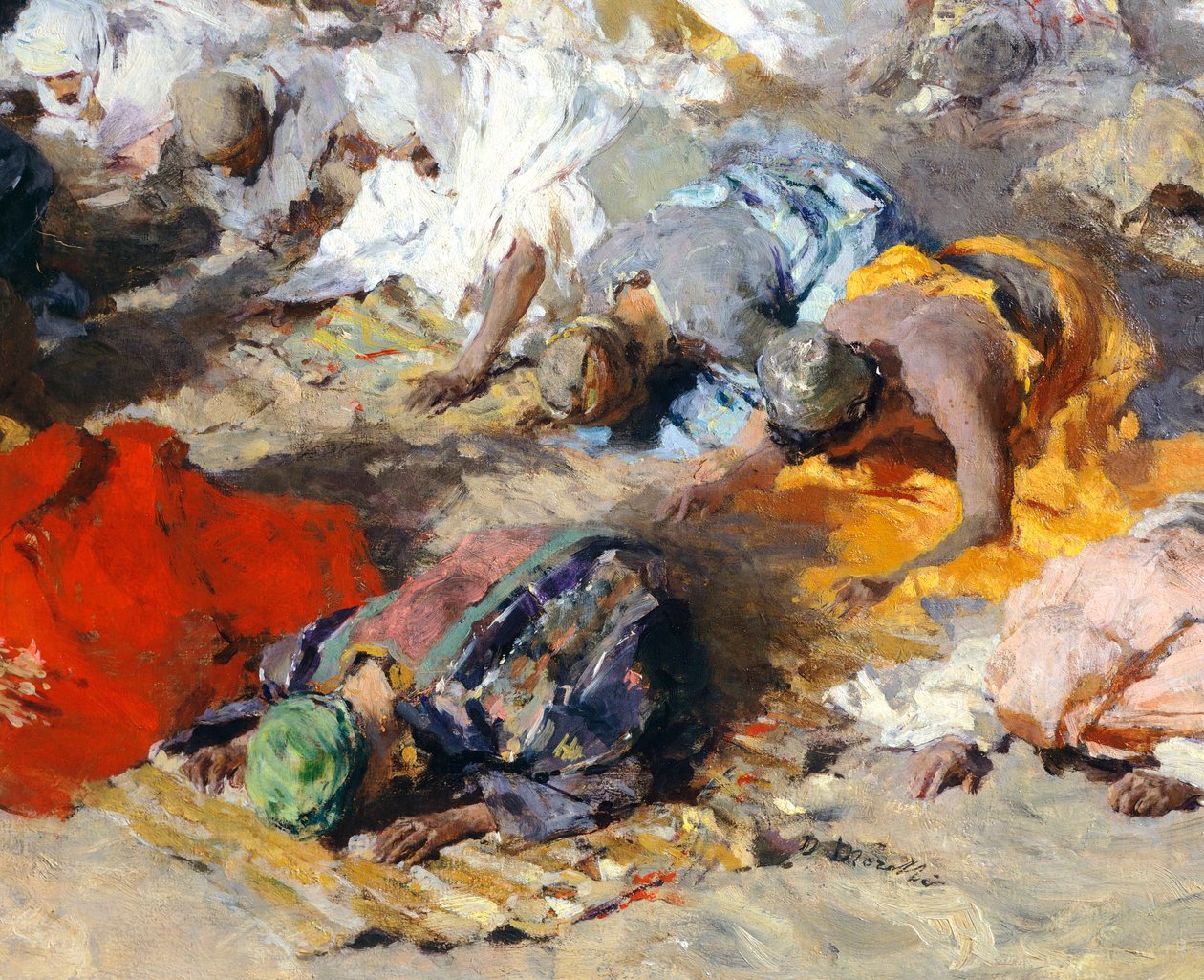 Le Sermon de Mohammed - Domenico Morelli
