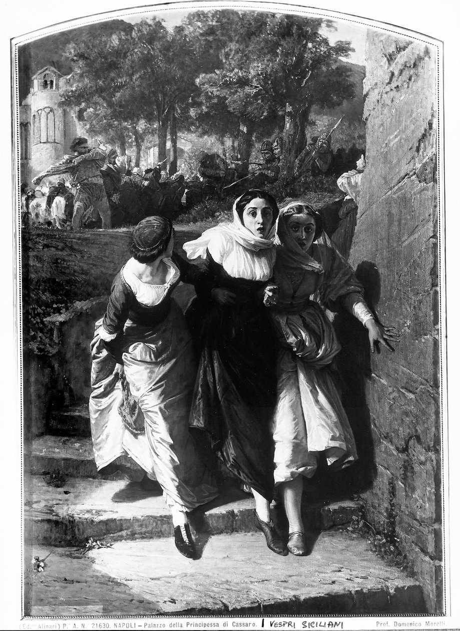 Les Vêpres siciliennes, 1843-1901 - Domenico Morelli