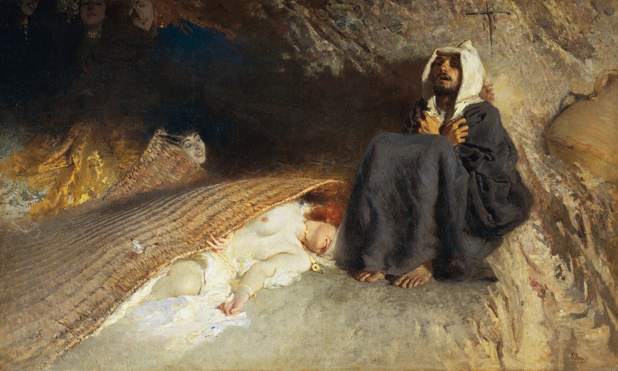 La Tentation de Saint Antoine - Domenico Morelli