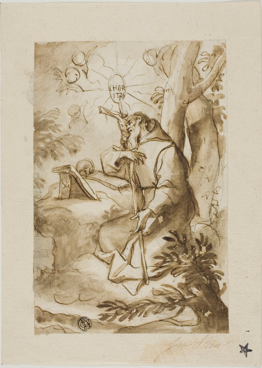 Saint Jérôme - Domenico Piola