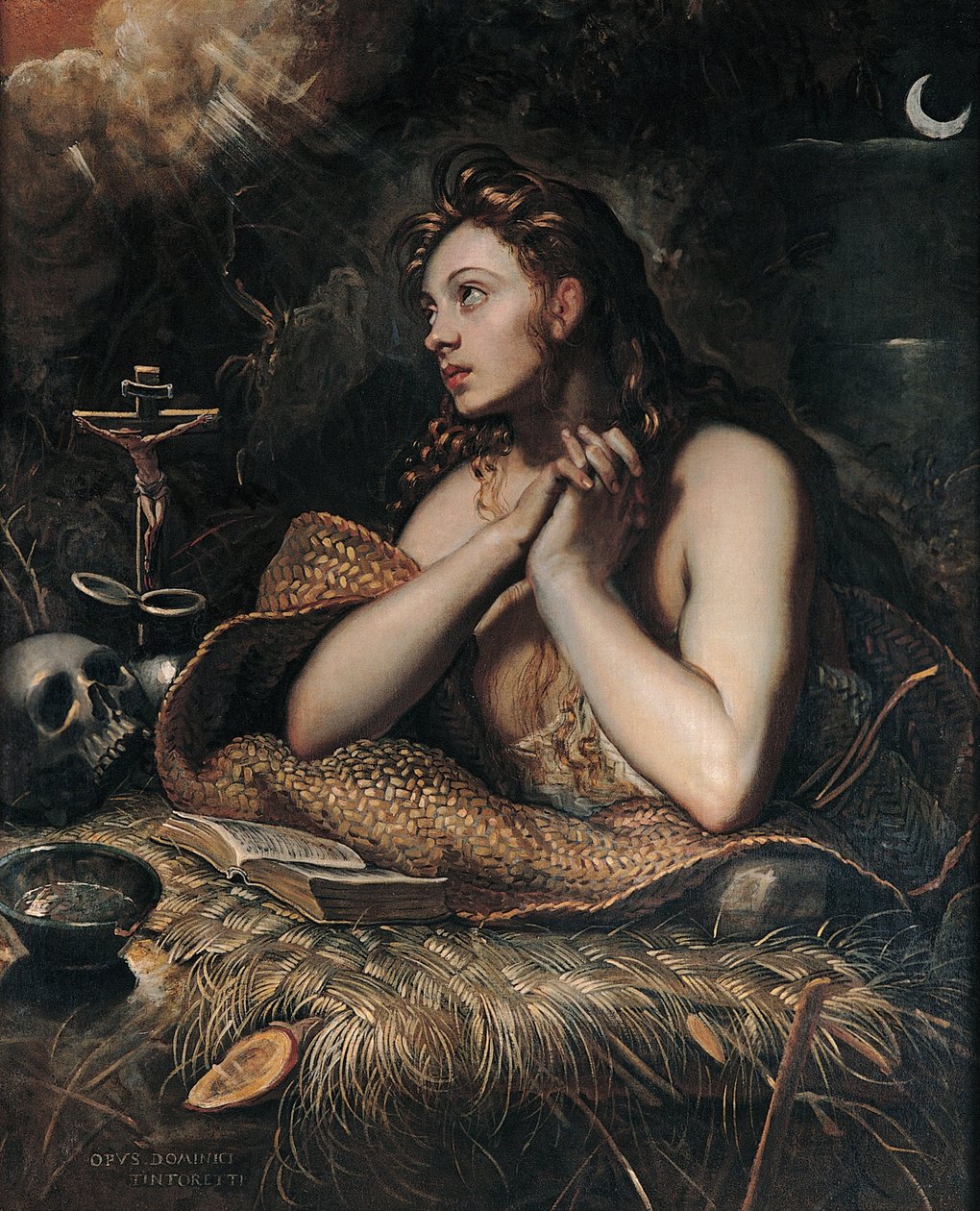 La Madeleine pénitente, c.1600 - Domenico Robusti Tintoretto
