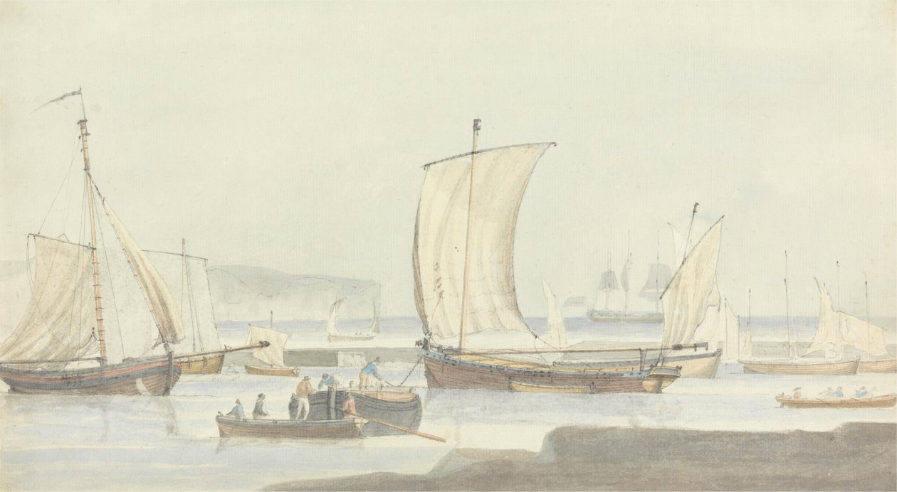 Scène de port - Dominic Serres