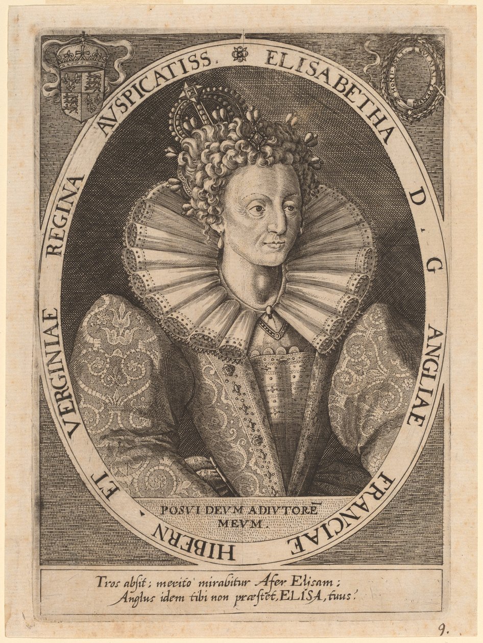 Reine Élisabeth - Dominicus Custos after Crispijn de Passe I