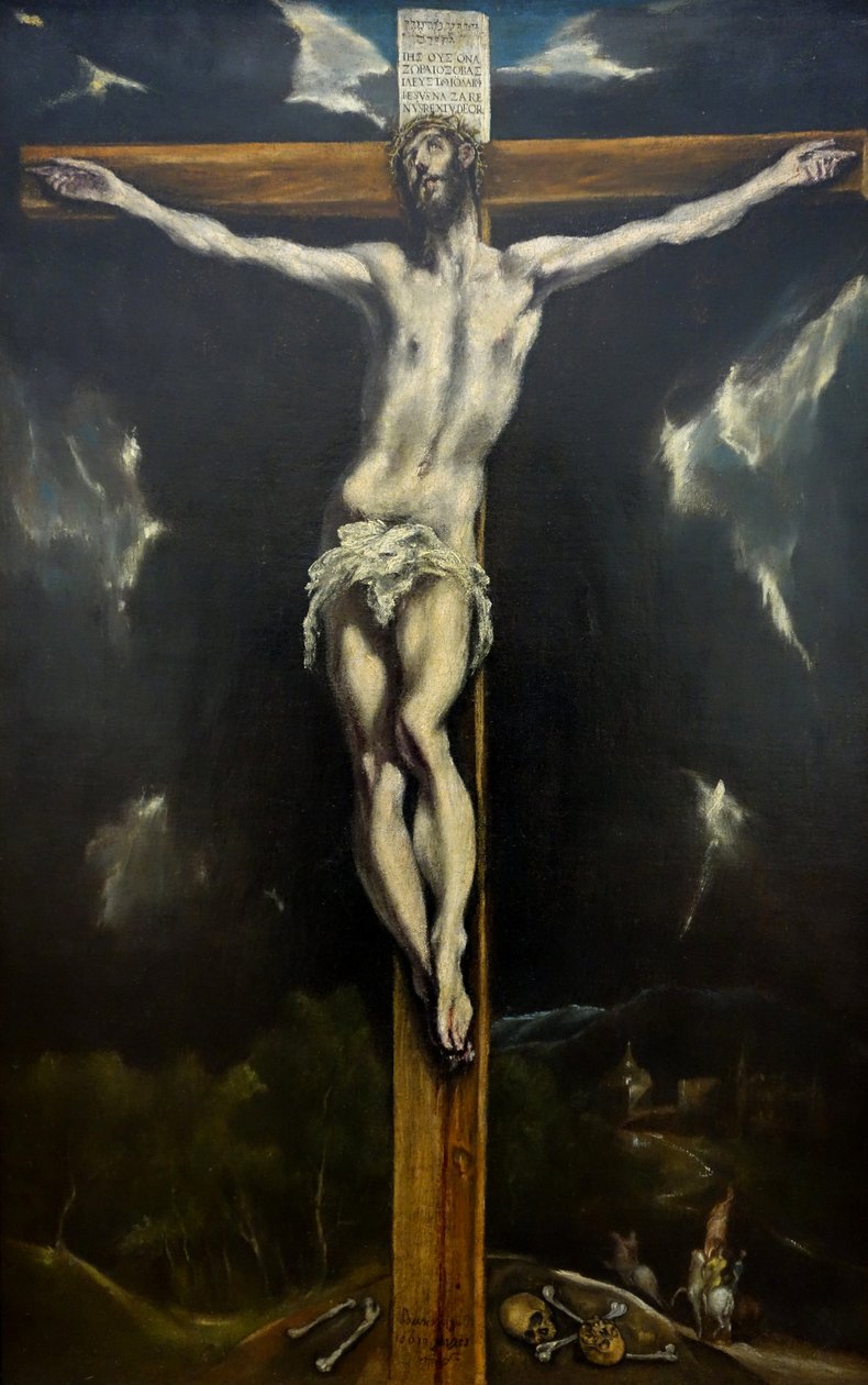 Le Christ en croix - El Greco
