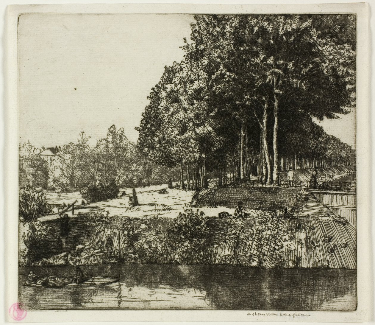 Canal à Charenton - Donald Shaw MacLaughlan