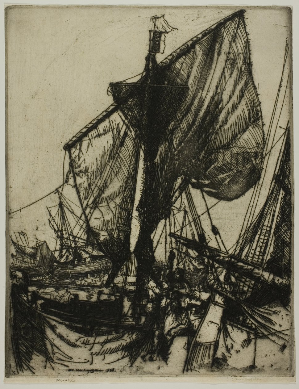 Pêcheurs de Chioggia - Donald Shaw MacLaughlan