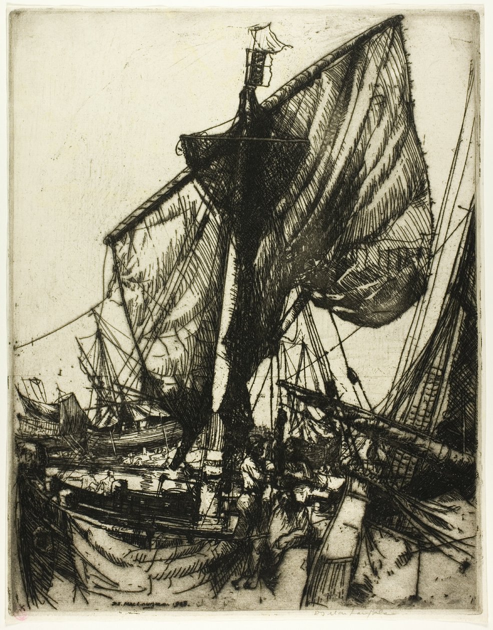 Pêcheurs de Chioggia - Donald Shaw MacLaughlan