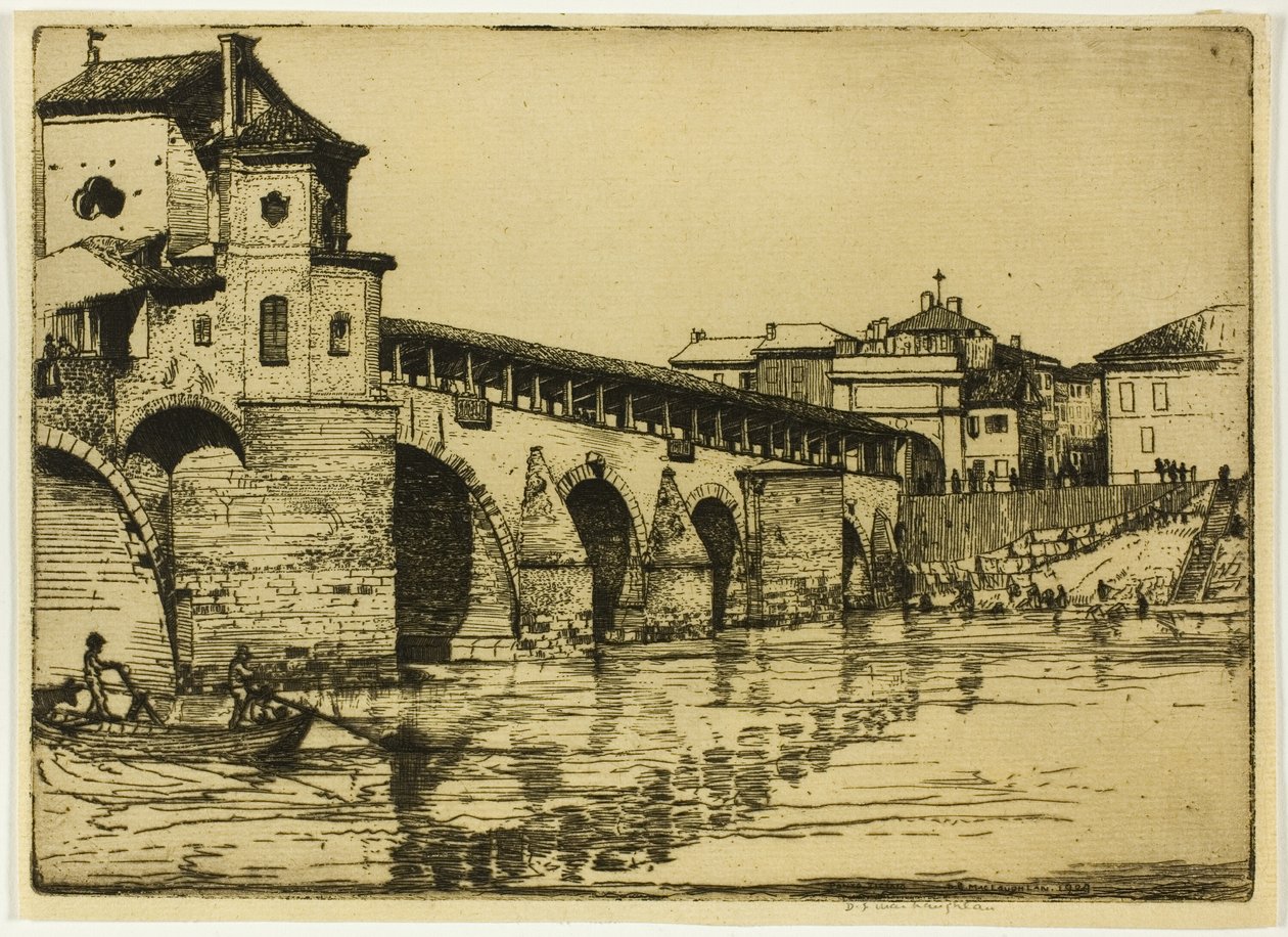 Ponte Ticino, Pavie - Donald Shaw MacLaughlan