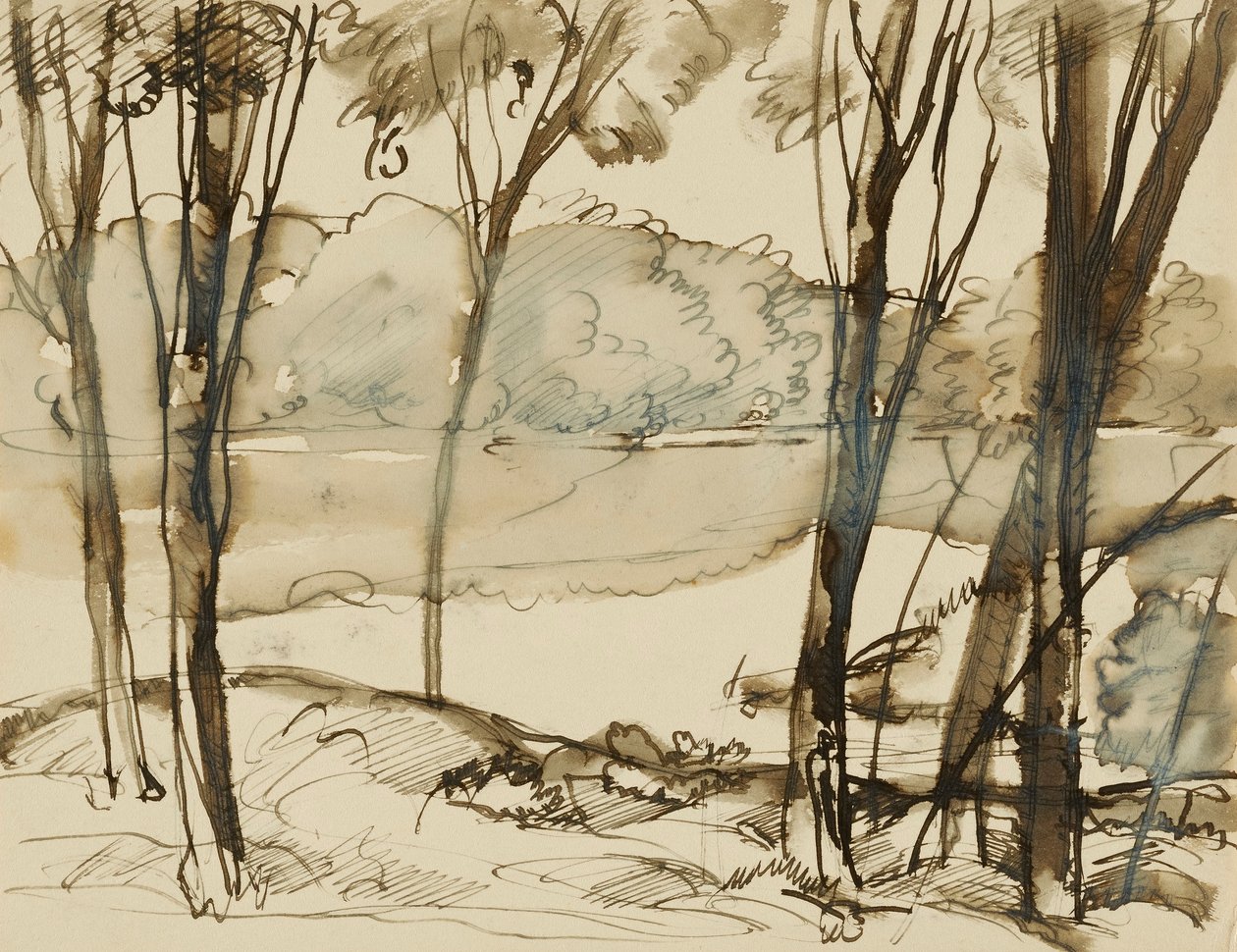 Le lac - Donald Shaw MacLaughlan
