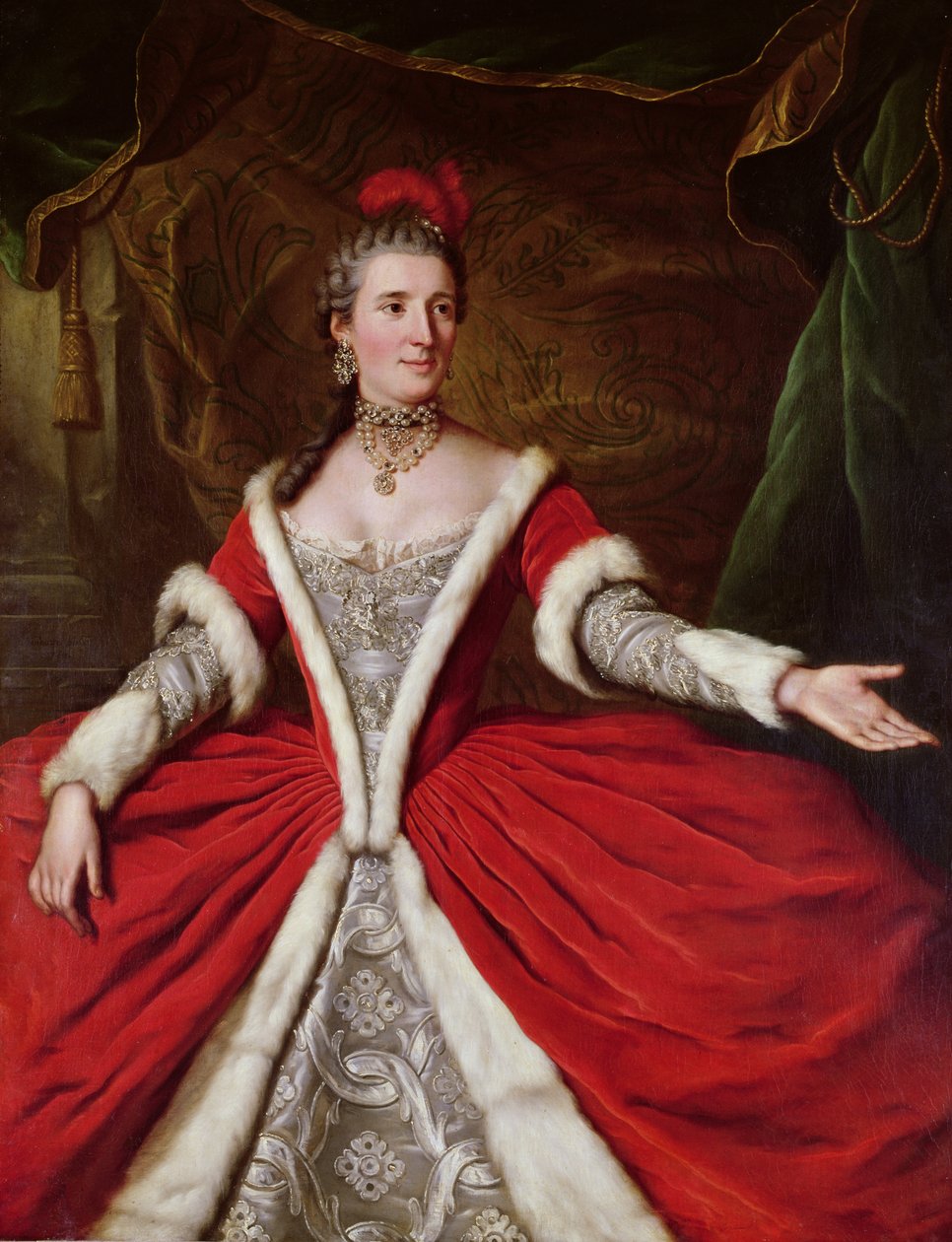 Mademoiselle Dumesnil (1713-1803) - Donat Nonotte