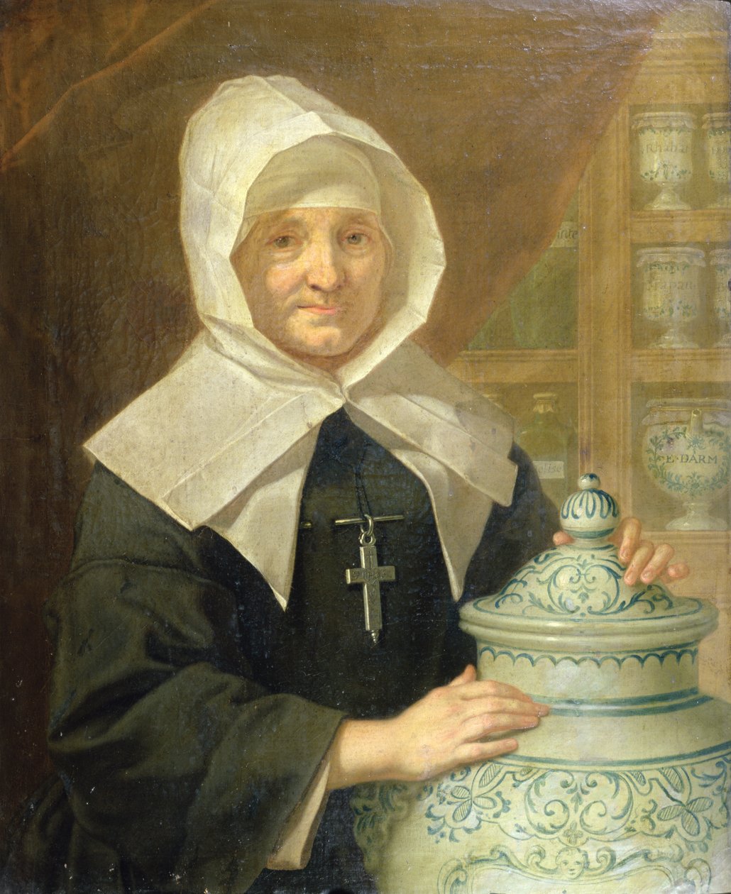 Sœur Claudine Pila (d.1802) - Donat Nonotte