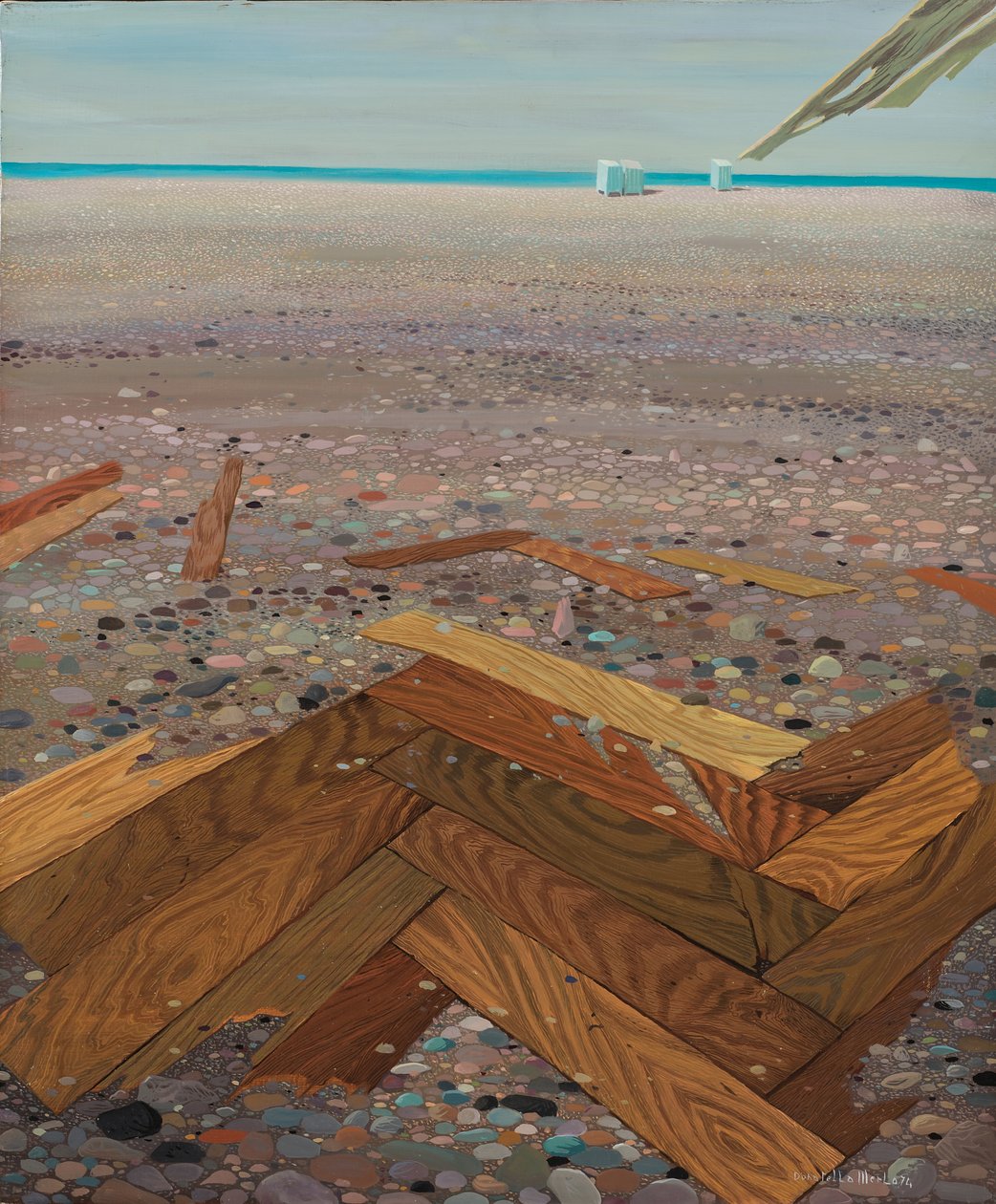 Sol sur la plage - Donatella Merlo