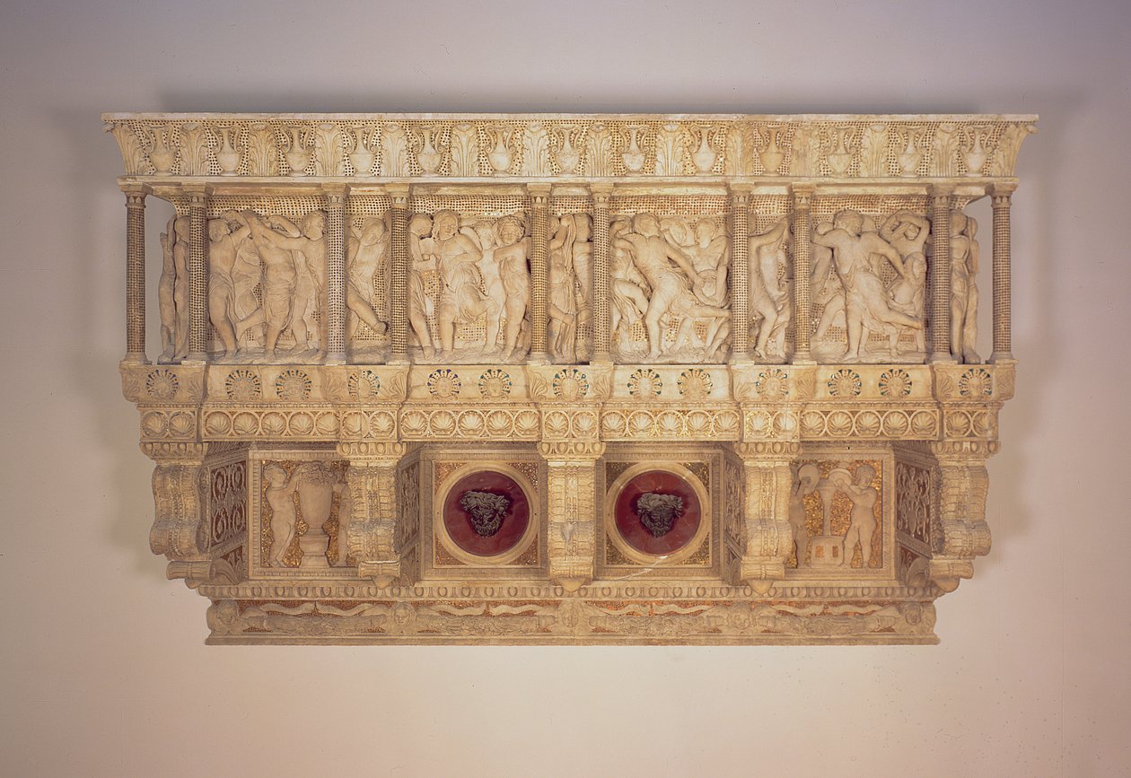 Cantoria, c.1433-39 - Donatello