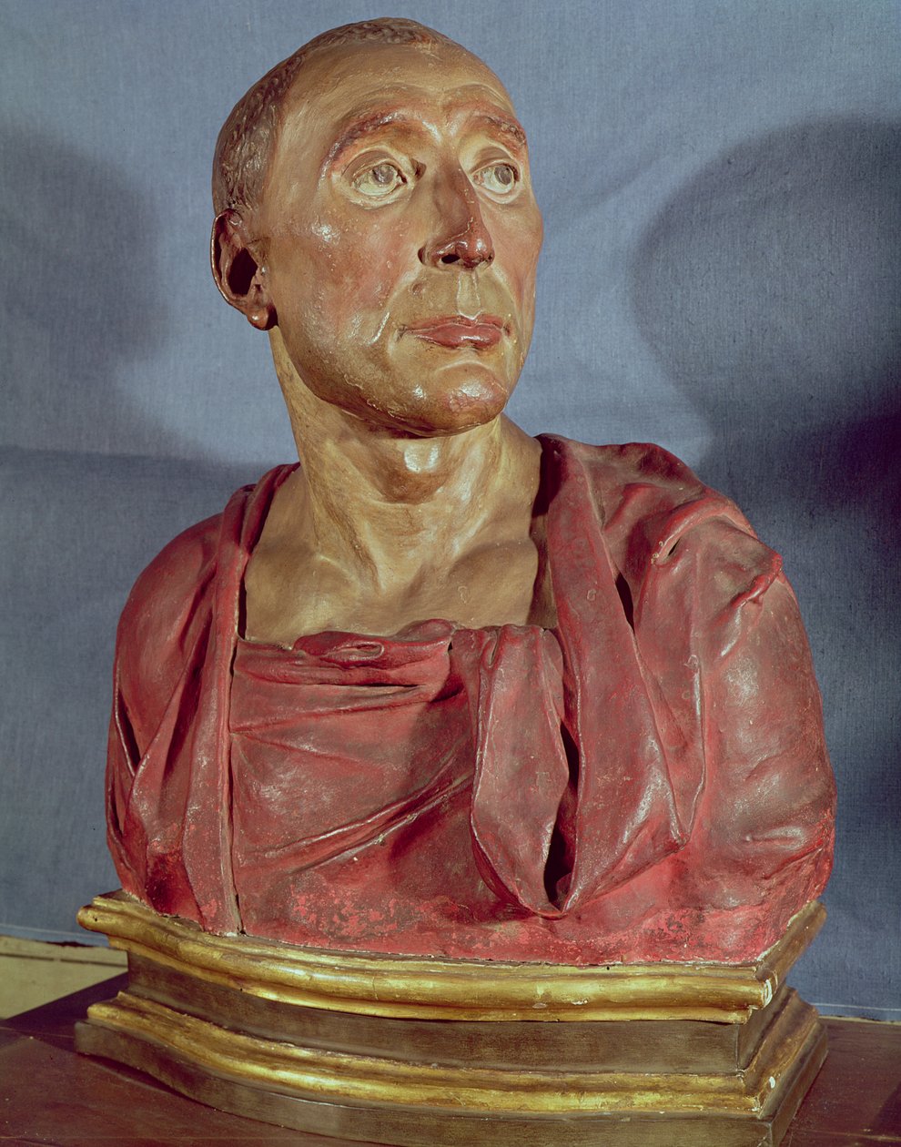 Buste portrait du condottiere Niccolo da Uzzano (1359-1431) - Donatello