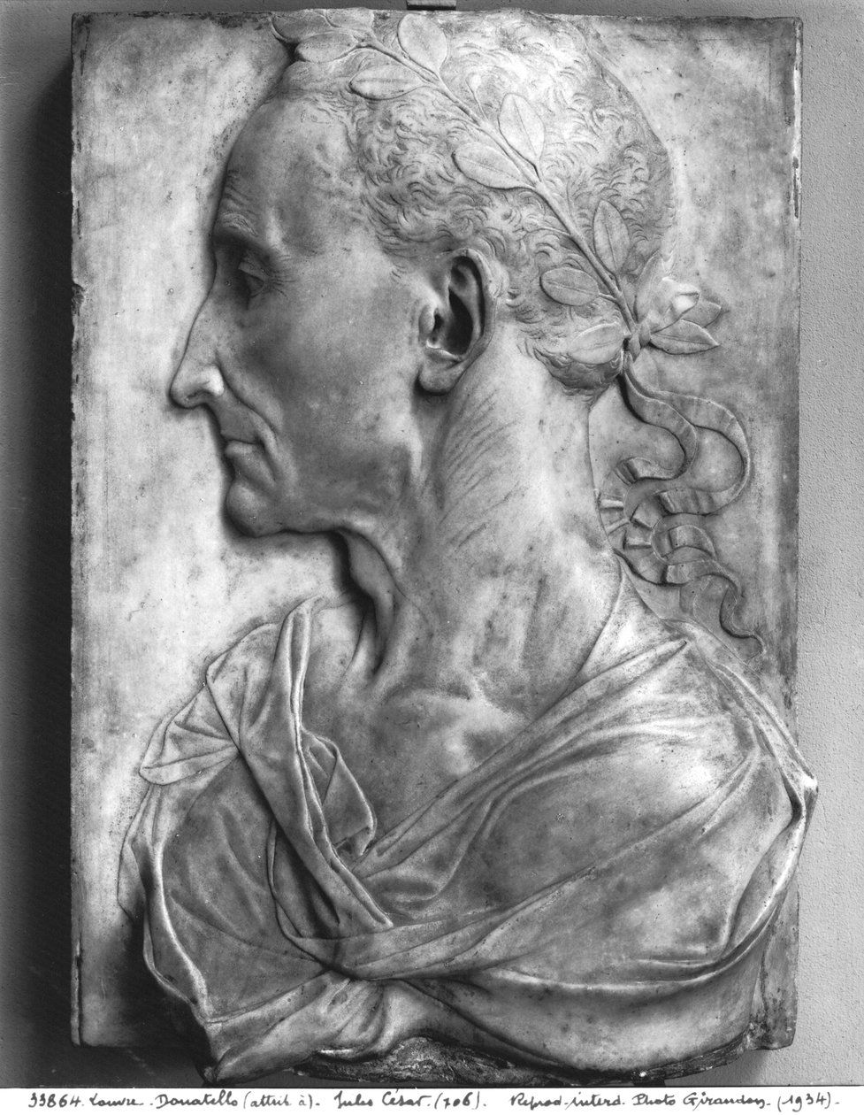 Portrait de Jules César (101-44 av. J.-C.) - Donatello