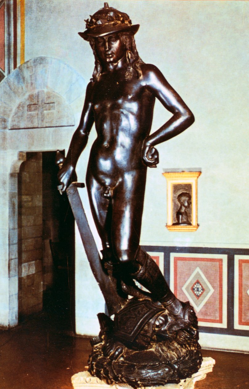 Statue en bronze de David - Donatello