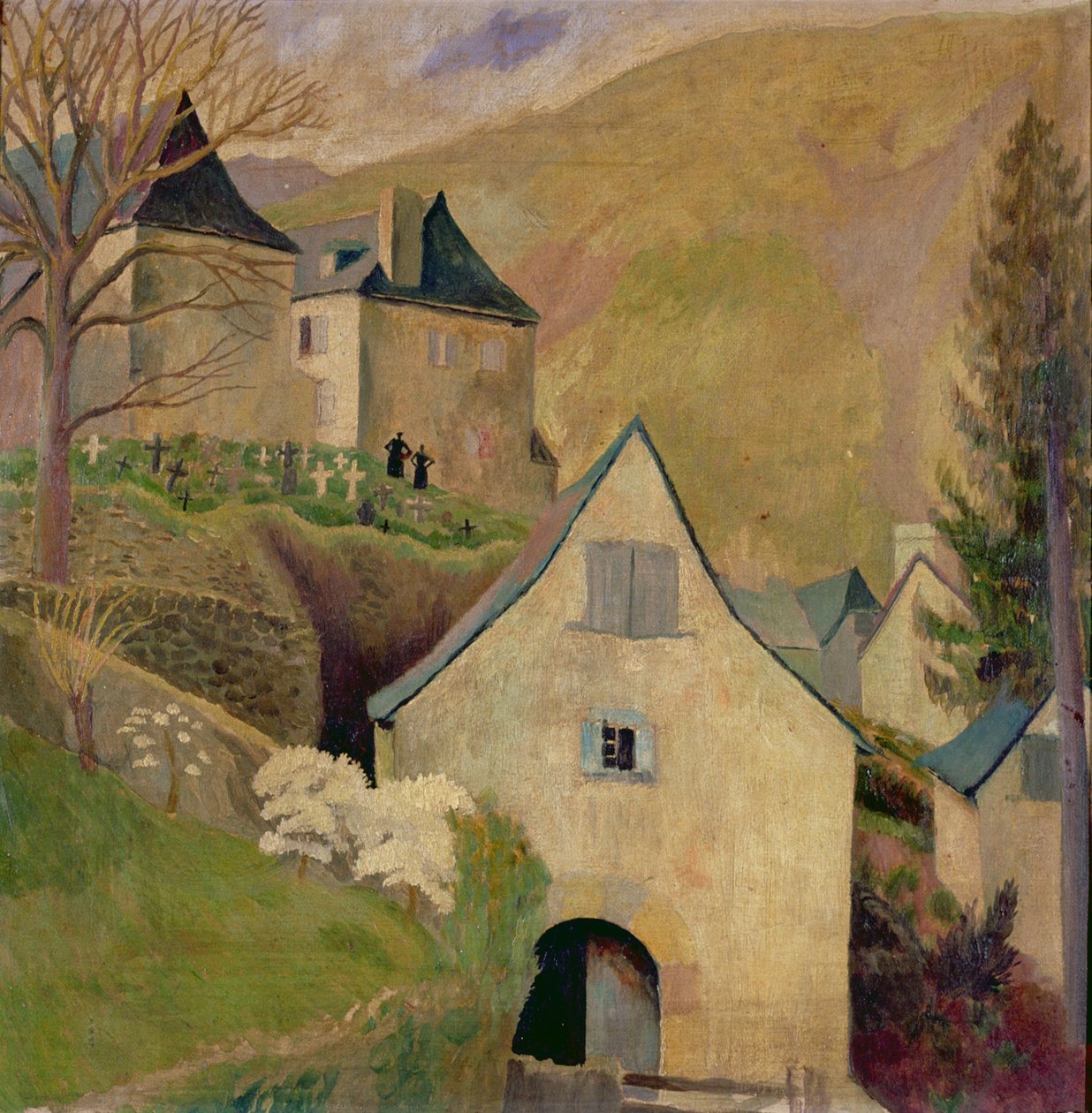 Église de montagne, Larrau - Dora Carrington