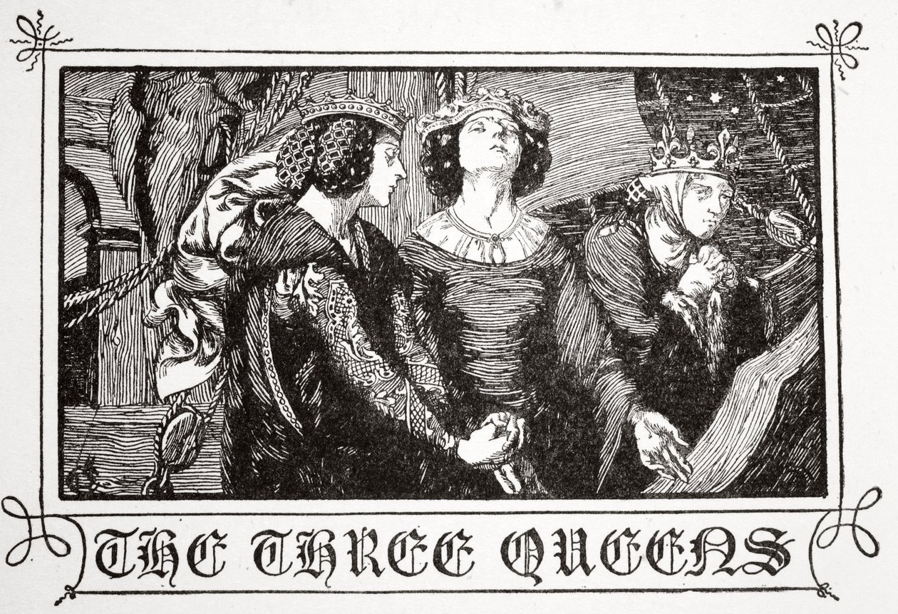 Les Trois Reines, 1905 - Dora Curtis