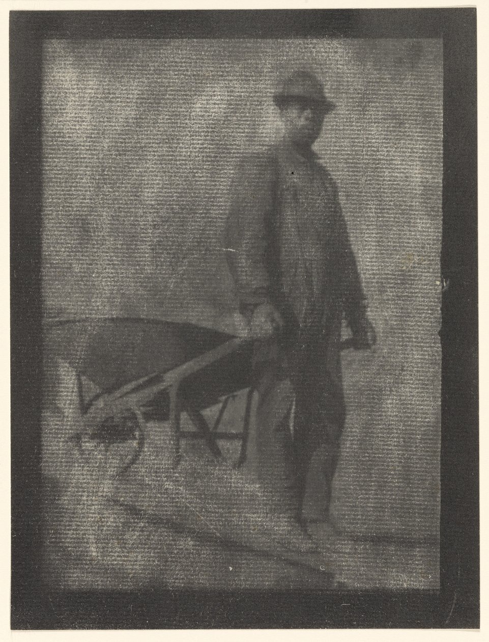 [Homme noir avec une brouette] - Doris Ulmann