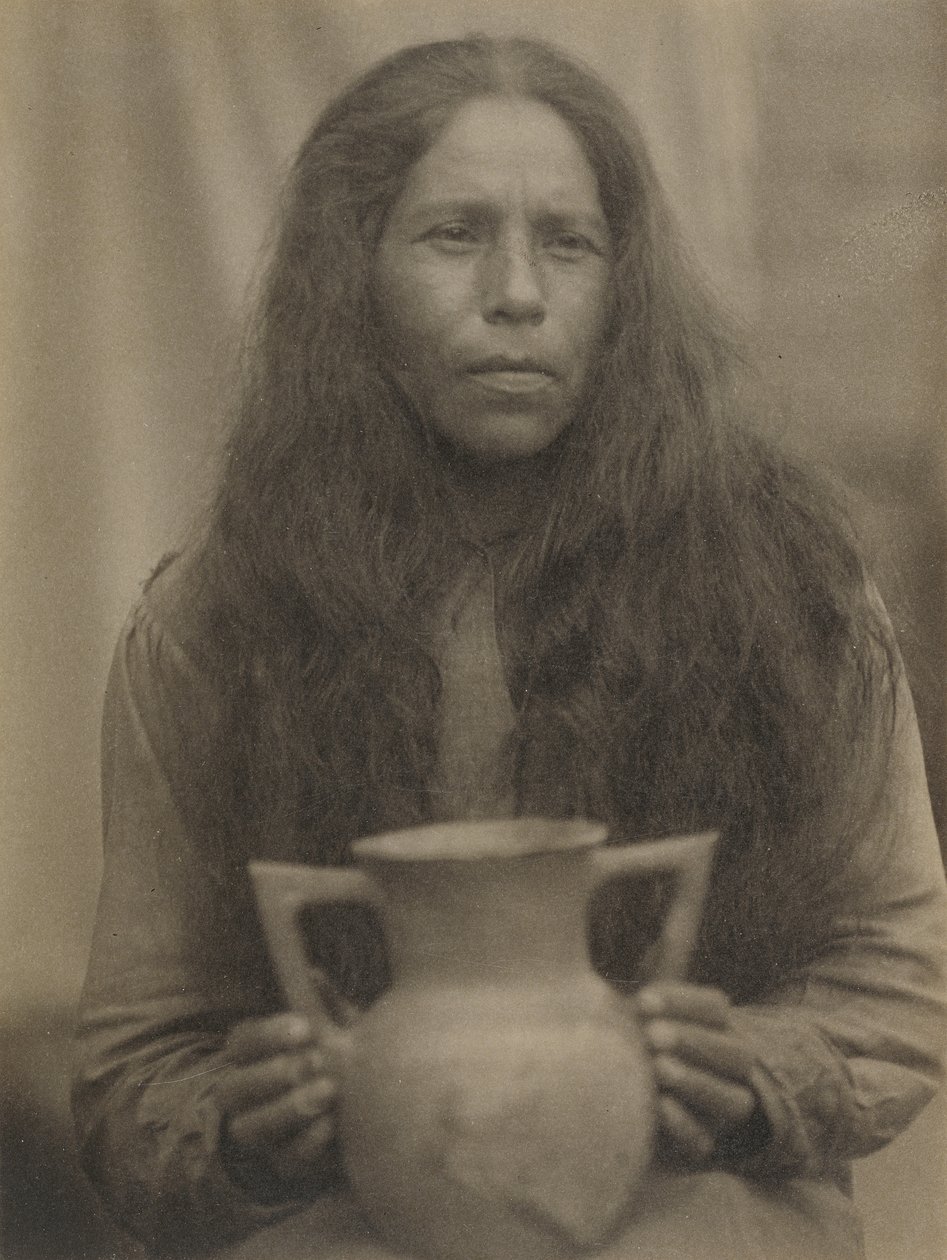 Femme cherokee, vers 1929 (photo n/b) - Doris Ulmann