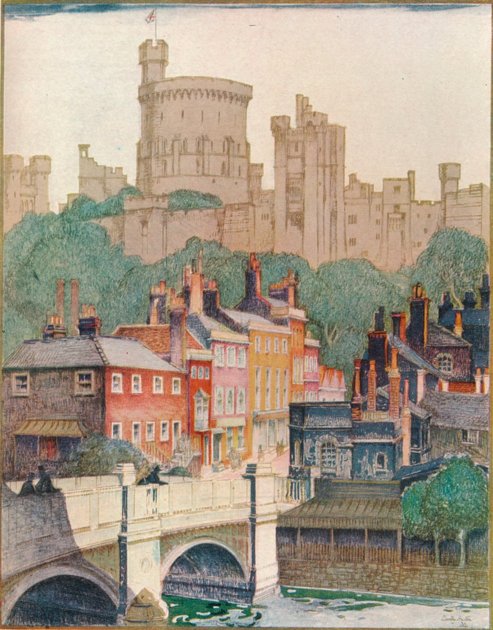 Château de Windsor - Dorothy Hutton