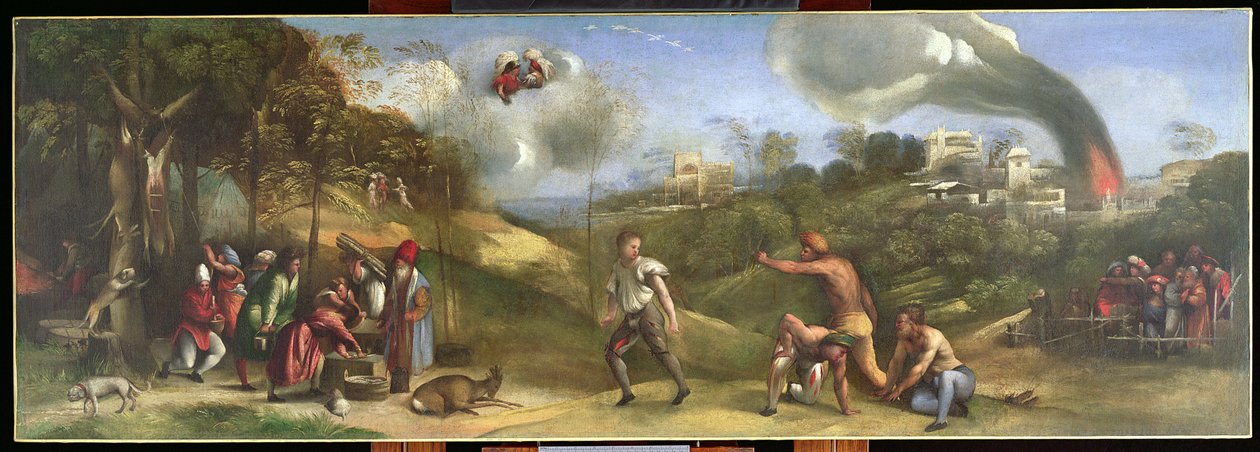 Les jeux siciliens, une scène de l
