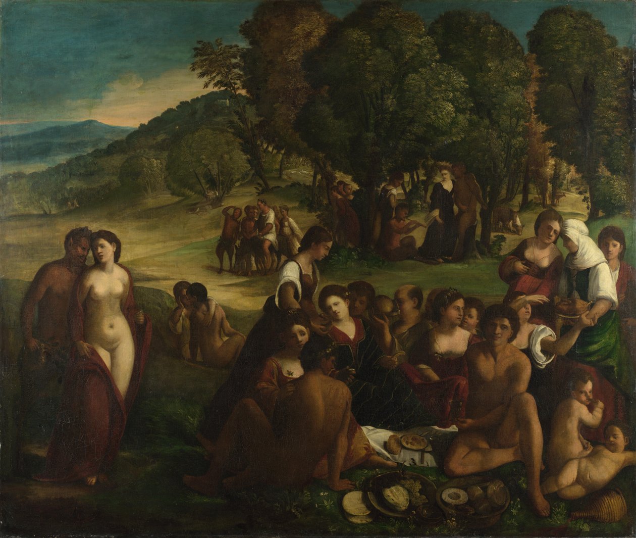 Une Bacchanale, vers 1520 - Dosso Dossi