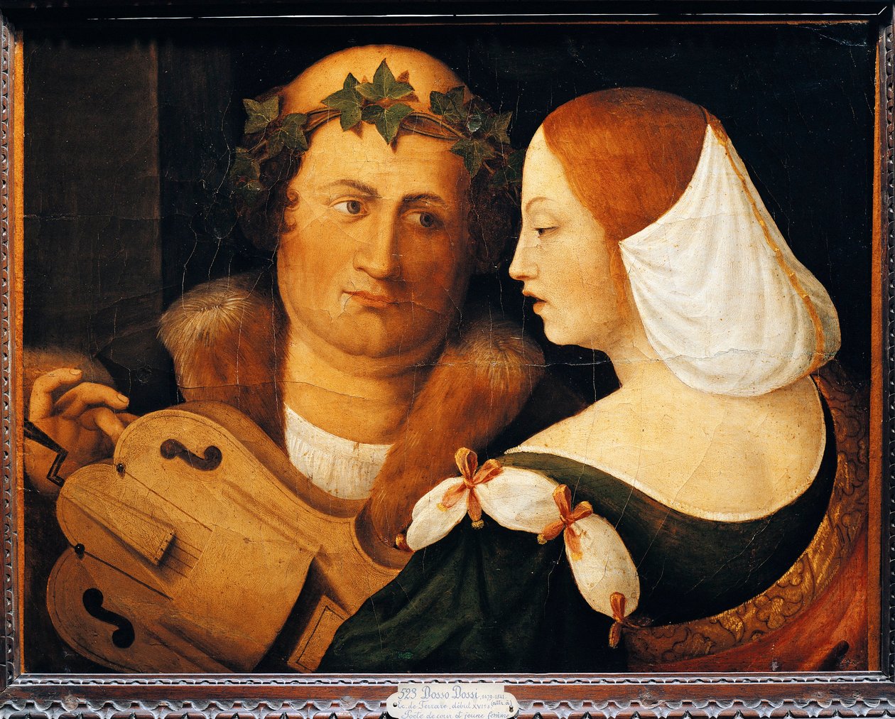 Fontaine Chaalis, poète de cour et épouse - Dosso Dossi