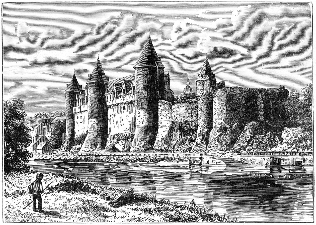 Château de Josselin, France, 1898 - Dosso Dossi