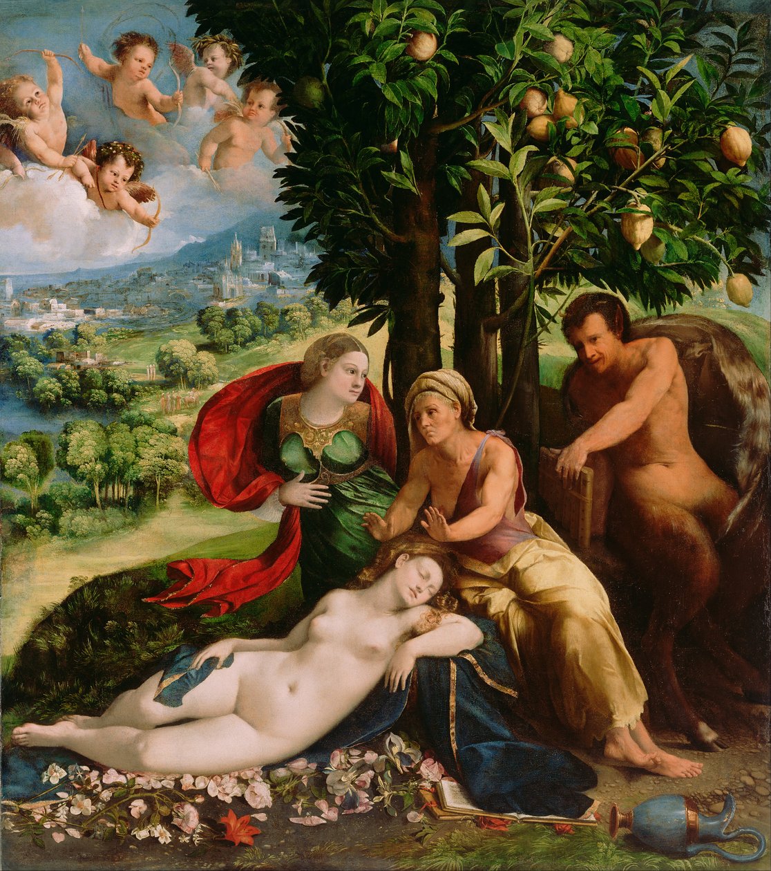 Scène mythologique - Dosso Dossi
