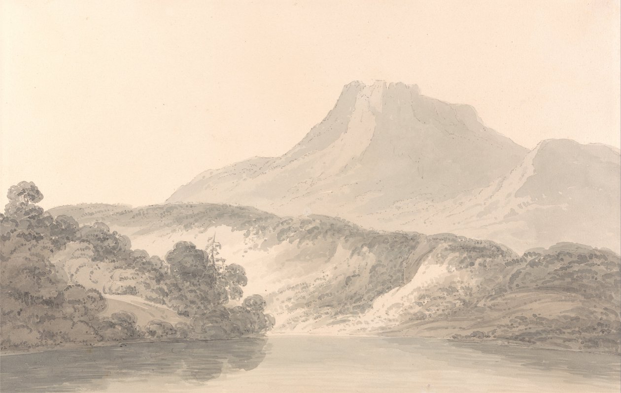 Le bord du lac - Thomas Monro