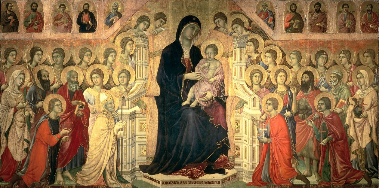 La Maestà, 1308-11 - Duccio di Buoninsegna