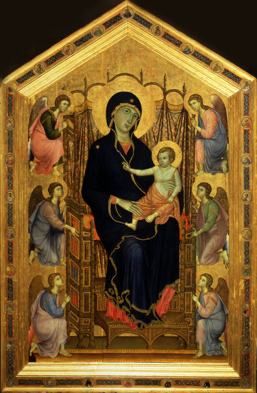 La Madone Rucellai, vers 1285-1286 - Duccio di Buoninsegna