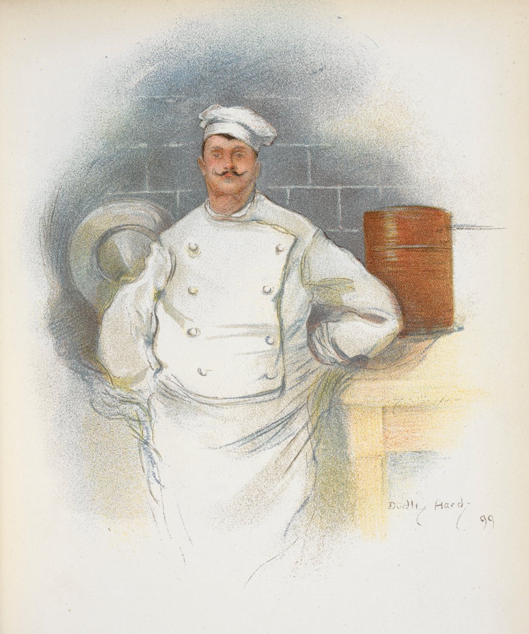 Un chef - Dudley Hardy