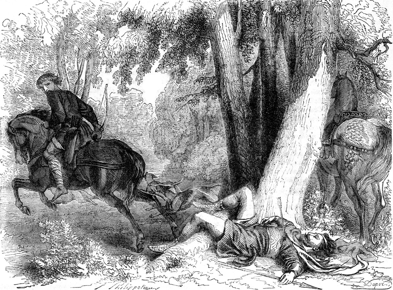 La mort de Guillaume le Roux, 1100 - Dupre