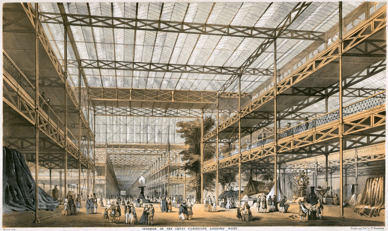 Grande Exposition, Crystal Palace, Hyde Park, Londres, 1851 - Durond