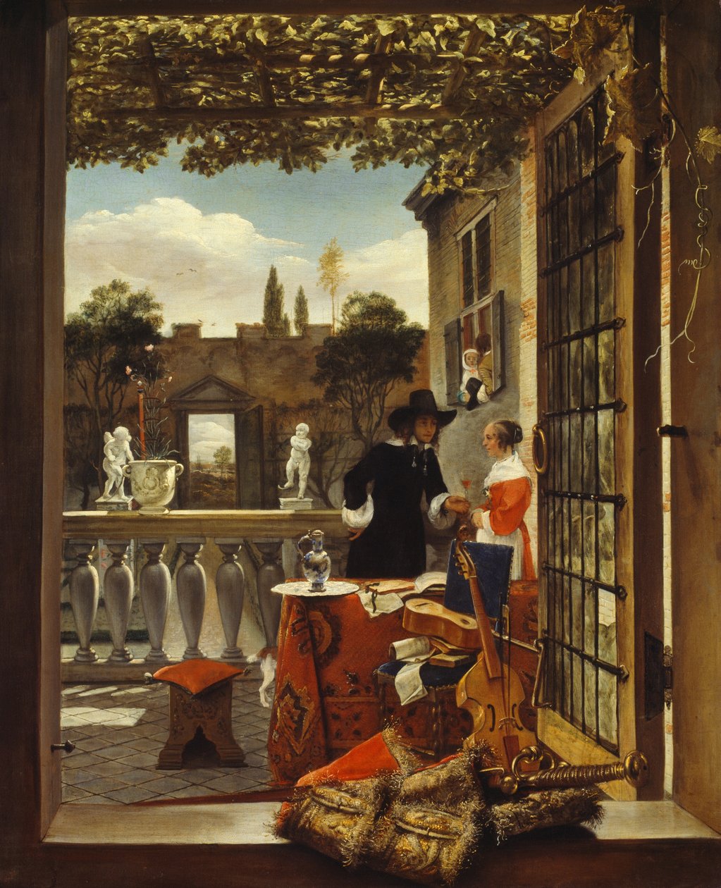 La terrasse - Dutch