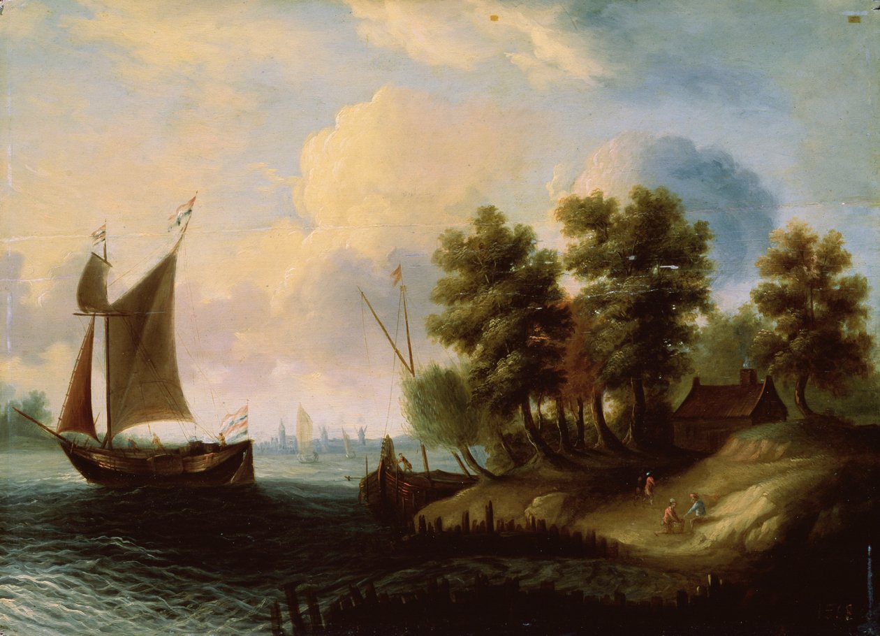 Paysage marin, 17ème siècle - Dutch Master
