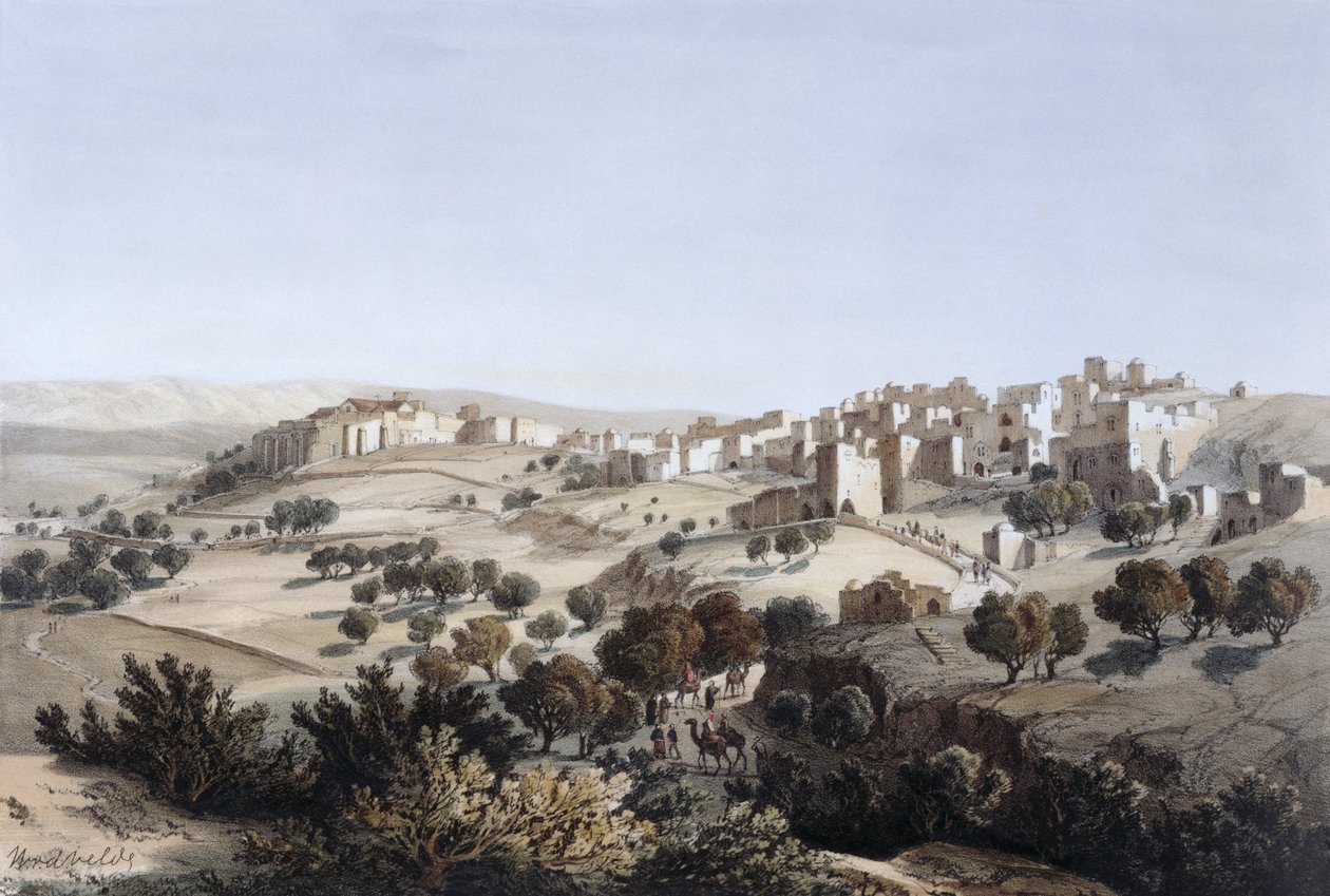 Bethléem, gravé par Terry - Dutch School