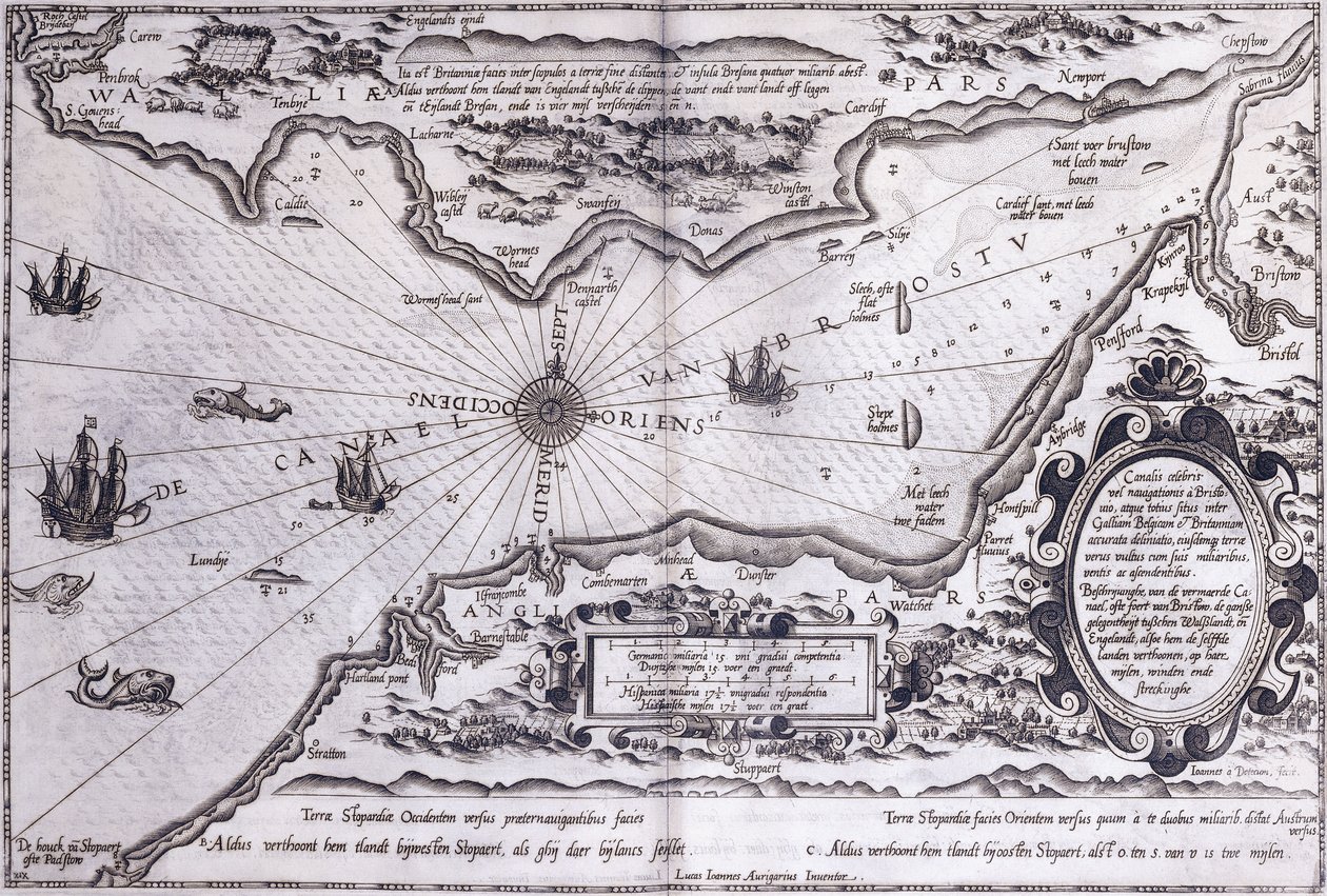 Canal de Bristol, 1591 - Dutch School