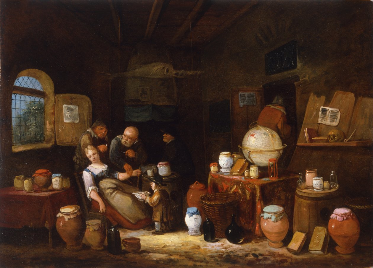 Apothicaire néerlandais, c.1775-1800 - Dutch School