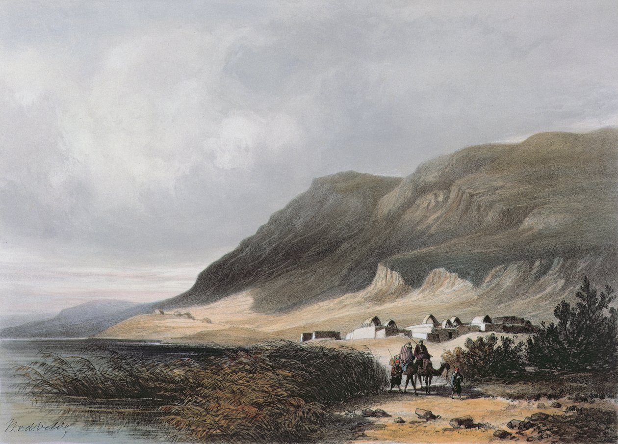 El-Mejdel (Magdala) gravé par Jean Jacottet (1806-c.1843) - Dutch School