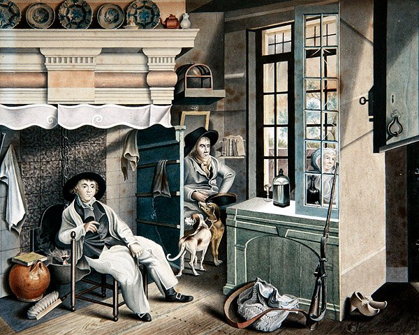 Intérieur de cuisine - Dutch School
